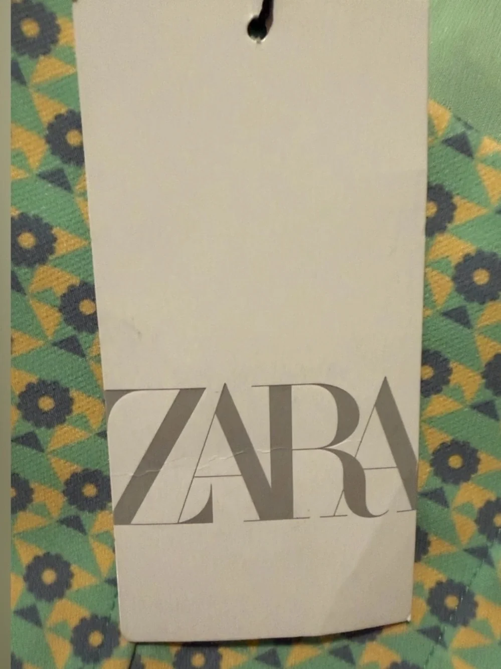 Zara Geometric Bustier Crop Top NWT - Picture 4 of 4